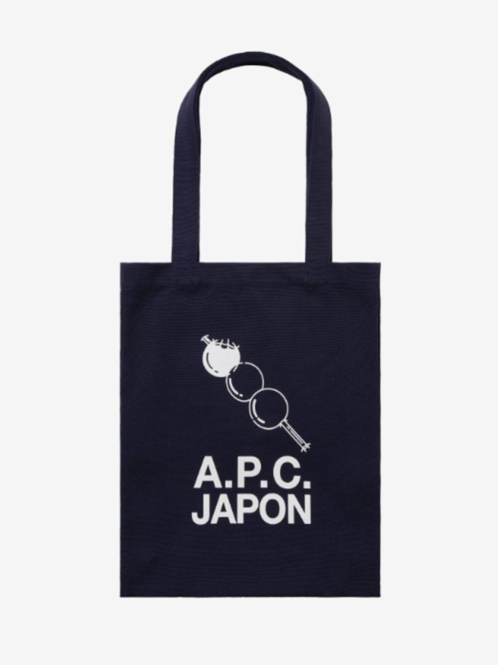 A.P.C. Japon Lou Dango Canvas Tote Bag – Navy (Marine) – NWT – Japan Exclusive